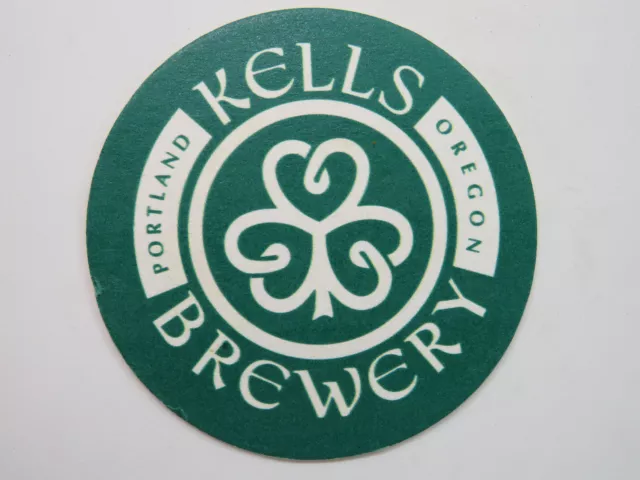 Beer Coaster ~ KELLS Brewery & Irish Tavern ~ Portland, OREGON (& Seattle +)