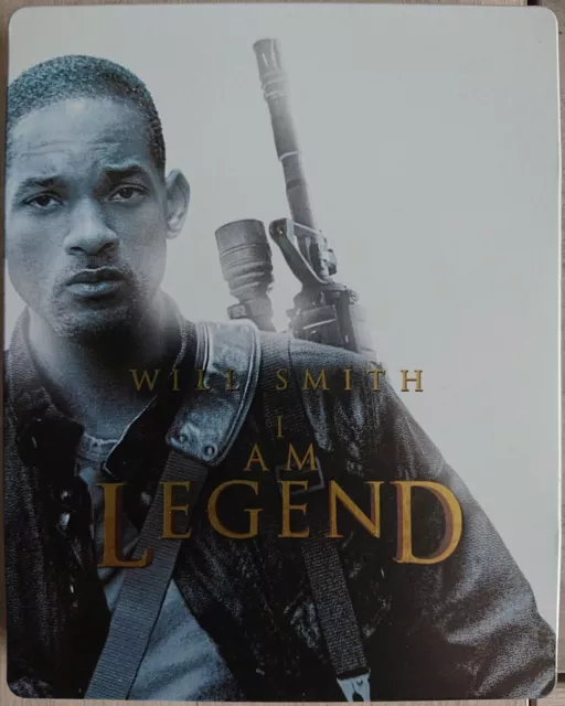 JE SUIS UNE LÉGENDE (I AM LEGEND) blu-ray steelbook très bon état avec VF RARE !