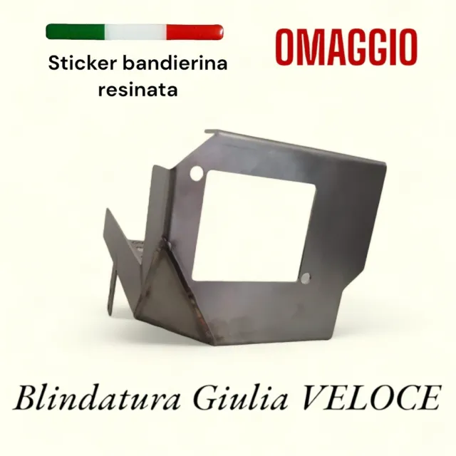 Anti theft Armor for GIULIA VELOCE - Blindatura Radar Giulia VELOCE