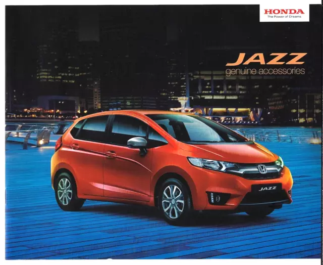 Honda Jazz Accessories 2015-16 UK Market Sales Brochure