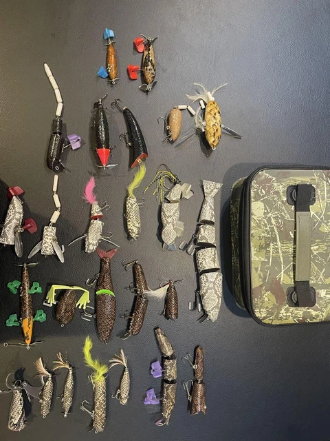 TOP WATER LURE Magnum K'S American Dream Snake Skin Bulk Sale $1,020.40