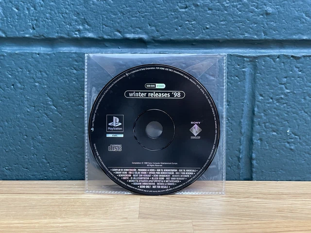 CD Démo Sony PlayStation PS1 Winter Releases PAL - Bon état