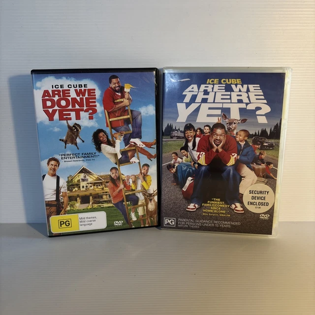 ARE WE THERE Yet + Are We Done Yet DVD - Ice Cube - Region 4