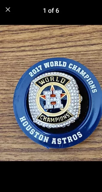 Houston Astros 2017 World Series Championship Replica Ring