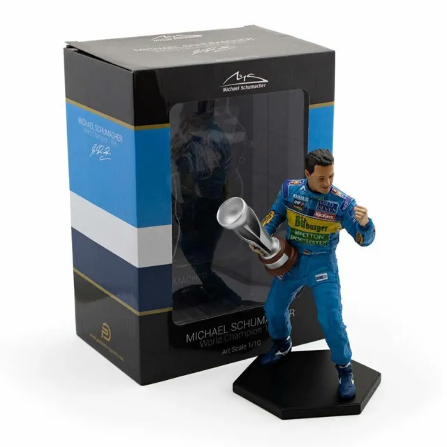 Figura 1/10 Michael Schumacher Benetton Renault 1995 World Champion Formula 1