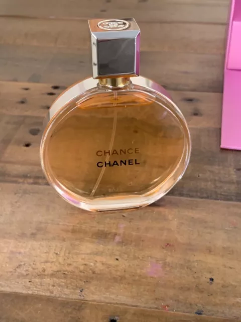 Chance by Chanel Eau De Parfum Spray 3.4 oz And a Mystery Name brand sample  vile