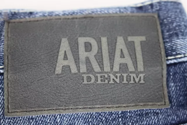 ARIAT M2 RELAXED Fit, Boot Cut Men's 35 x 32 Western Denim Jeans- HOLE ...