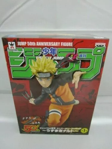 Banpresto Jump 50th Anniversary Uzumaki Naruto Figure Japan F/S NEW