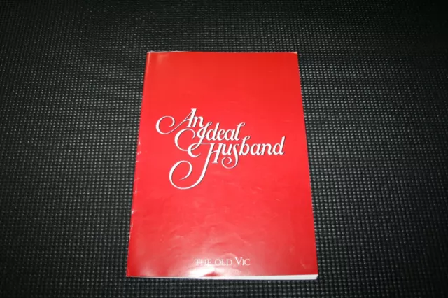 An Ideal Husband - 1996 The Old Vic Theatre Programme - Googie Withers