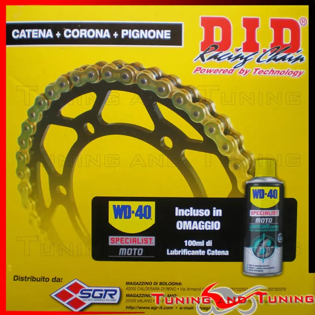 Kit Trasmissione Did Catena-Corona-Pignone Per Yamaha Mt07 700 Abs 2014 2015