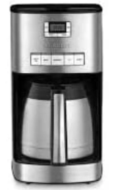 Cuisinart 12-Cup Programmable Coffeemaker Stainless Steel DCC-3850TG