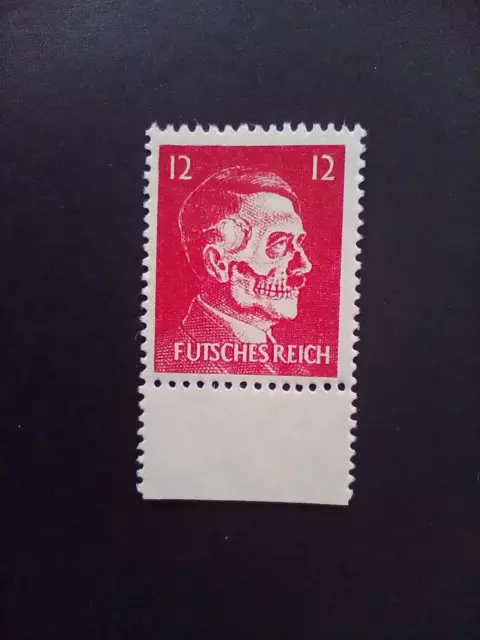 Deutsches Reich 12 Rpf gummiert Dienstmarke postfrisch 1944 Futsches Reich