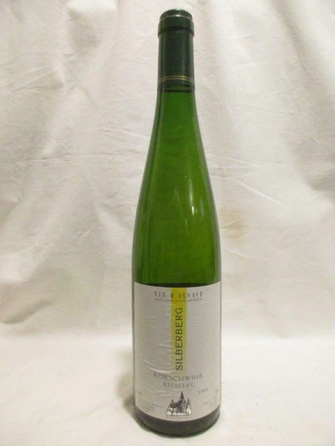 riesling cave de hunawihr silberberg de rorschwihr blanc 2005 - alsace