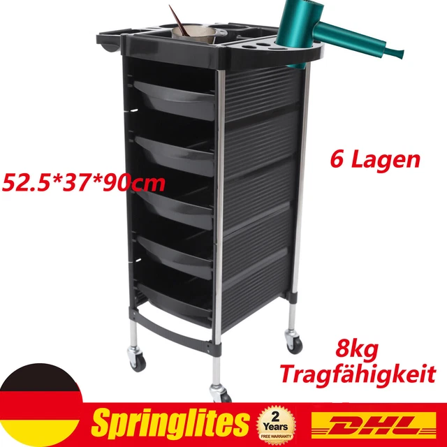 FRISEURWAGEN ARBEITSWAGEN KOSMETIKWAGEN Rollwagen Stapelboy ...