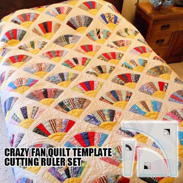 Fan Quilt Sewing Machine Cutting Template Cutting Hand Patchwork Supplies