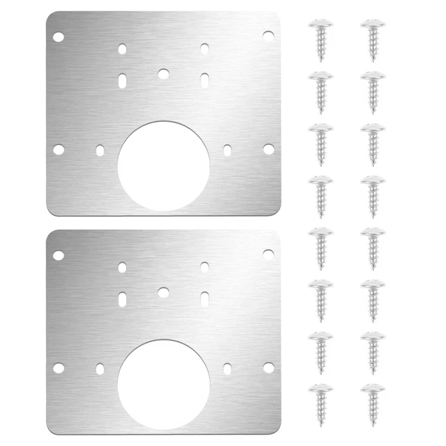 2 set cerniere resistenti per cerniere piastra cerniera a molla armadio