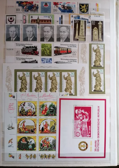 Sammlungsauflösung, DDR, Lot aus Jahrgang 1984 postfrisch(1)