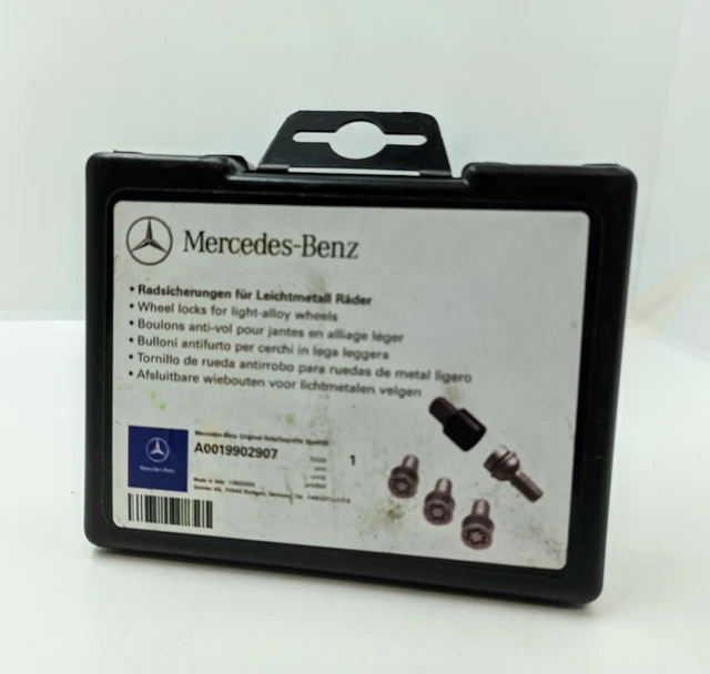 GENUINE MERCEDES VITO V Class W447 Locking Wheel Nut Bolt Key Set