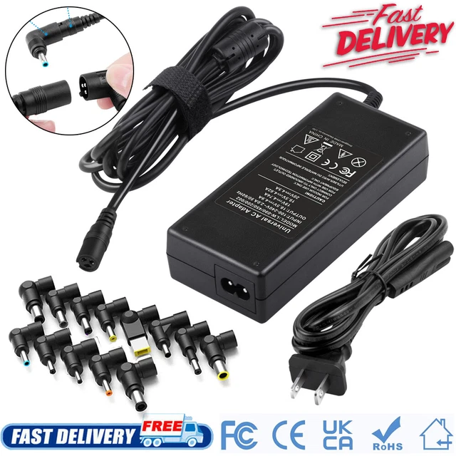 90W Laptop Charger Universal AC Power Adapter for Acer Toshiba Dell Lenovo IBM