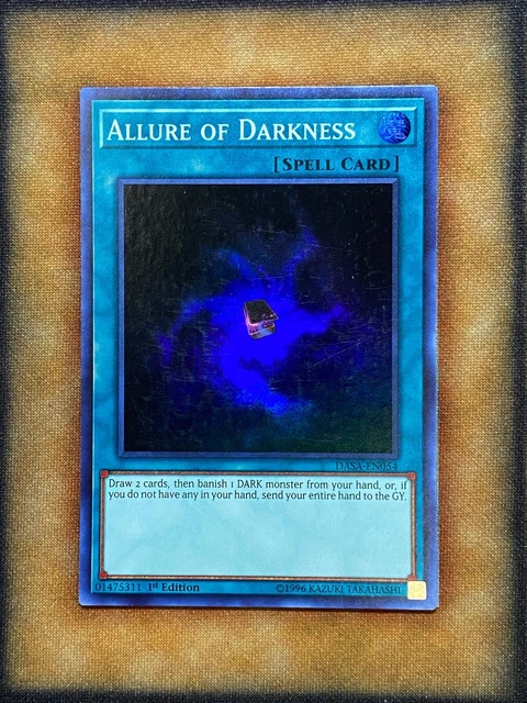 Yugioh Allure Of Darkness DASA-EN054 Super Rare 1st Ed NM