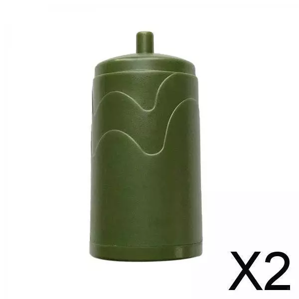 Paille de filtre à eau personnel Armygreen, équipement de survie