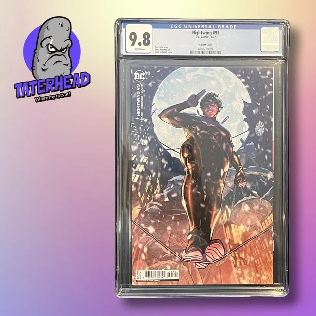 CGC 9.8 WP Nightwing #93 Jamal Campbell Variant Cover DC Comics 8/22
