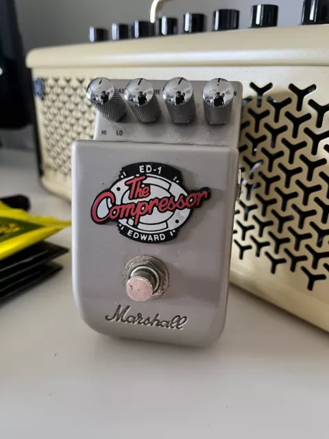 Marshall ED-1 Edward Compressor Pedal 2010s - Silver