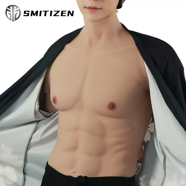 Second-Hand SMITIZEN Silicone Fake Muscle Suit Cosplay Muscular Belly Fetish