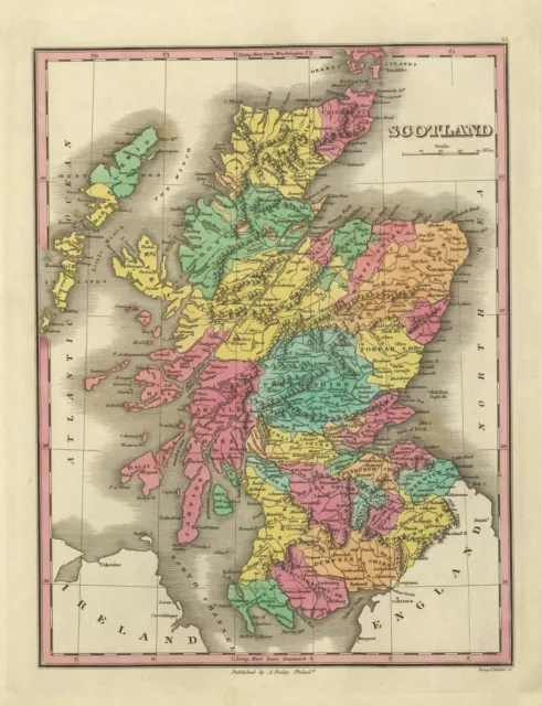 175 old maps of SCOTLAND genealogy lots HISTORY highlands DVD