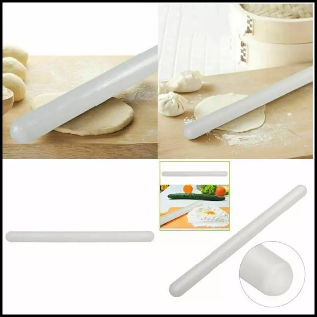 20 Inch 50cm Big Decorating Non Stick Fondant Craft Abs Plastic Rolling Pin Cake