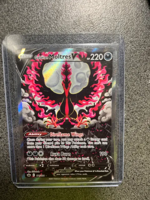 Galarian Moltres V 096/184 Japanese - Near Mint VMAX Climax s8b Pokemon