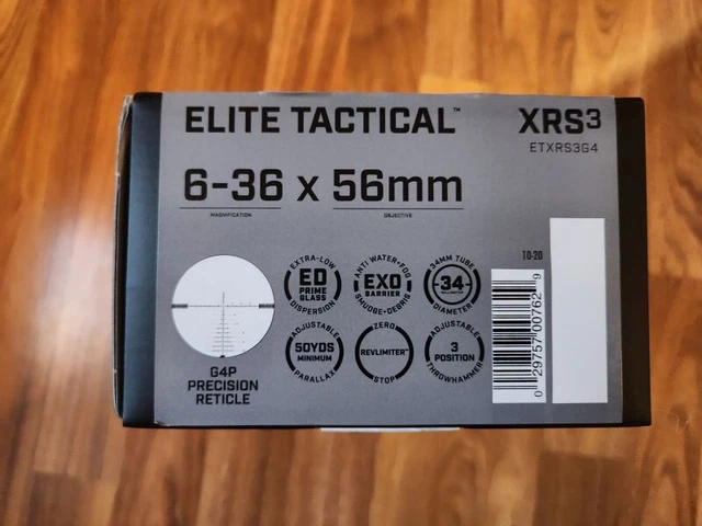 Bushnell XRS IIl Elite Tactical 6-36×56 G4P RETICAL Bushnell XRS IIl Elite Tactical 6-36×56 G4P RETICAL