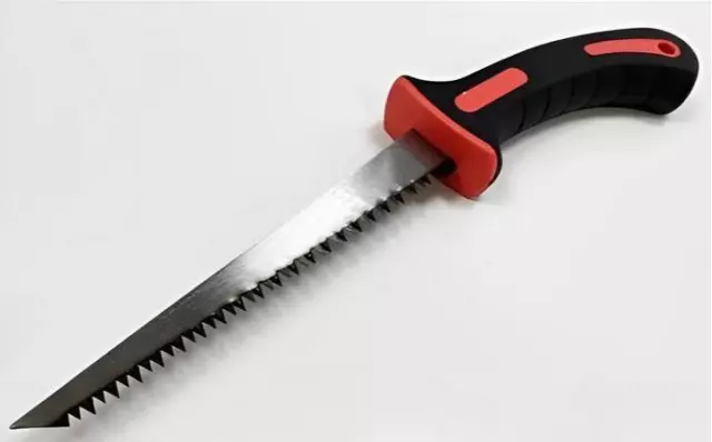 Jabsaw Jab Saw Plaster Board Dry Wall Hand Padsaw Wood Plastic Pruning Soft Grip