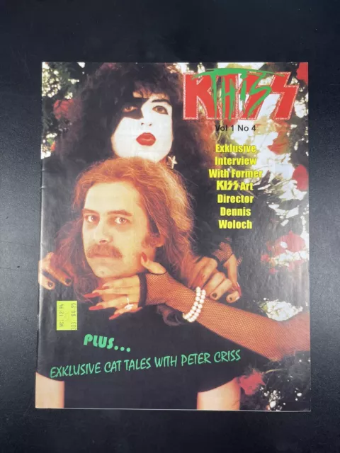 KISS This Vol 1 No 4 Exclusive Cat Tales With Peter Criss