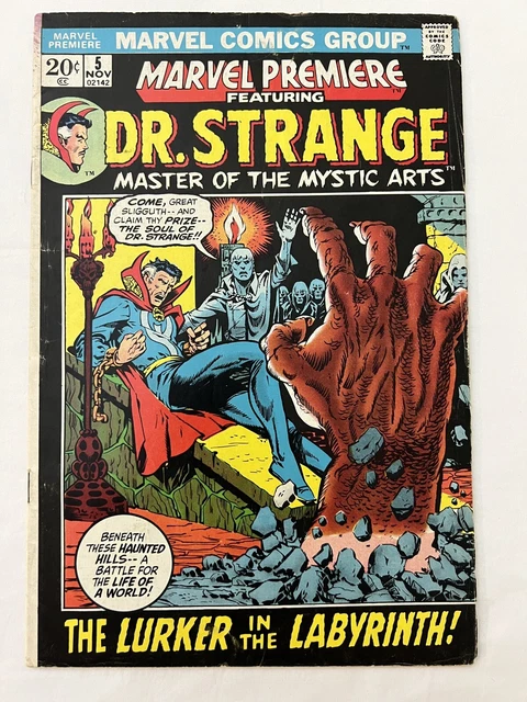 MARVEL PREMIERE #5 1972 Dr. Strange 1st appearance of Vishanti AMAZING CONDITION