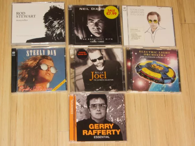 Rod Stewart Storyteller Neil Diamond Elton John Billy Joel Hits 7 CD Albums