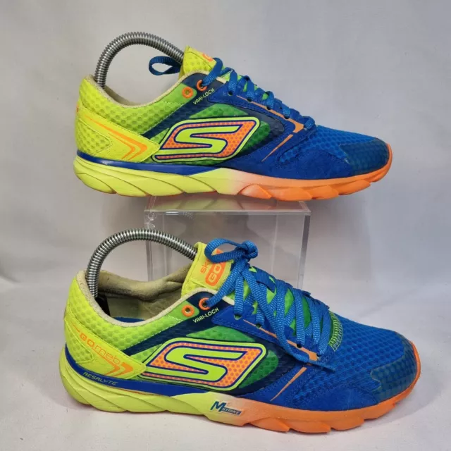 SKECHERS GO RUN Trainers Womens Size 6 Go Meb Rare 2013 Blue SN 53568 48.95 PicClick UK