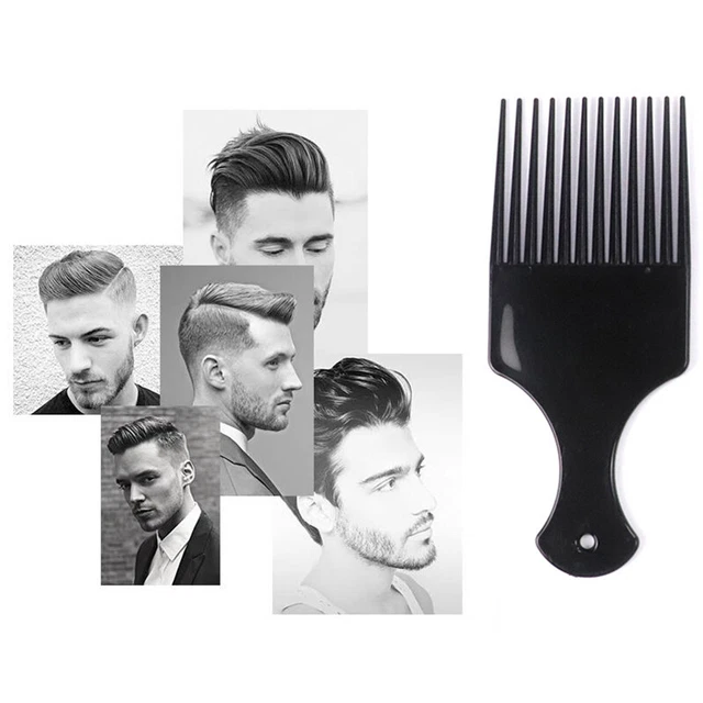1Pc Wide Teeth Brush Pick Comb Fork Hairbrush Insert Hair Comb Plastic Gear