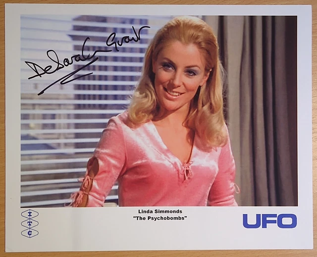 UFO Deborah Grant Signed Official ITC Promotional Photo - Autograph