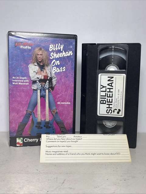 BILLY SHEEHAN BASS Secrets VHS £47.26 - PicClick UK