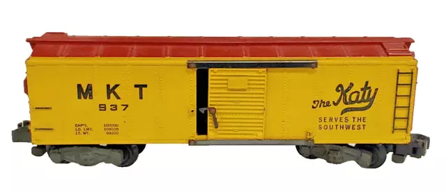 American Flyer S Gauge - 937 Mkt Boxcar "The Katy" Ready-To-Run