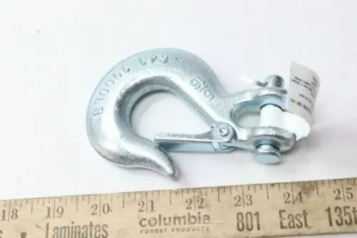 (5-Pk) Clevis Slip Hook Forged Steel 5/16" T9700524
