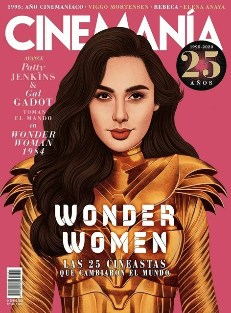 NEW! GAL GADOT WONDER WOMAN 1984 VIGGO MORTENSEN Cinemanía magazine