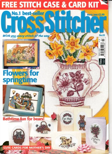 Cross Stitcher Cross Stitch Magazine Issue Number 093 - March 2000