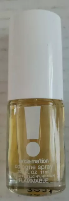Exclamation by Coty Mini Cologne Spray, .375 Oz for Women