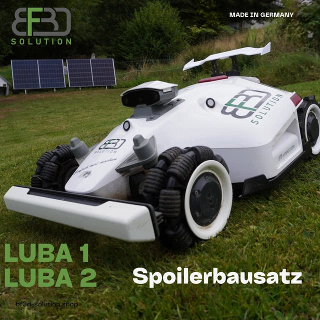 Spoiler Posteriore Mammotion Per LUBA AWD 1 E 2 – Design F1 Per Il Tuo Robot Rasaerba