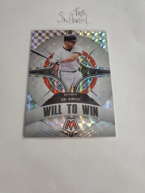 CAL RIPKEN 2022 Panini Mosaic Baseball Prism Insert  Will To Win #12 ORIOLES HOF