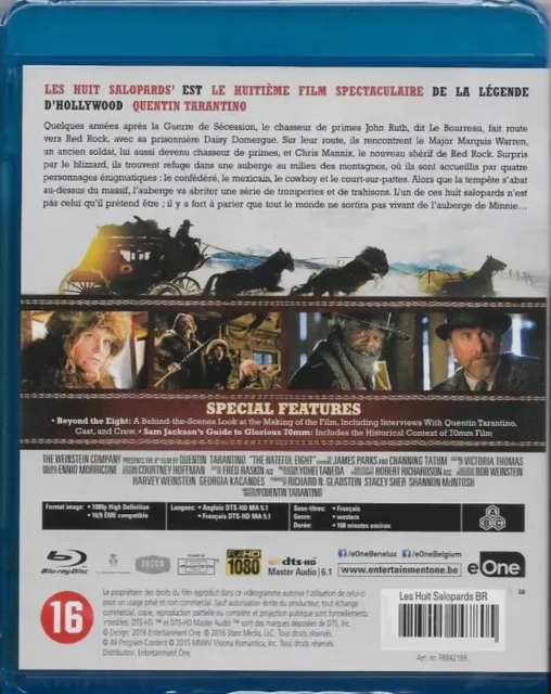 [Blu-ray] Les Huit ( 8 ) Salopards [ Film de Quentin Tarantino ] NEUF cellophané 2