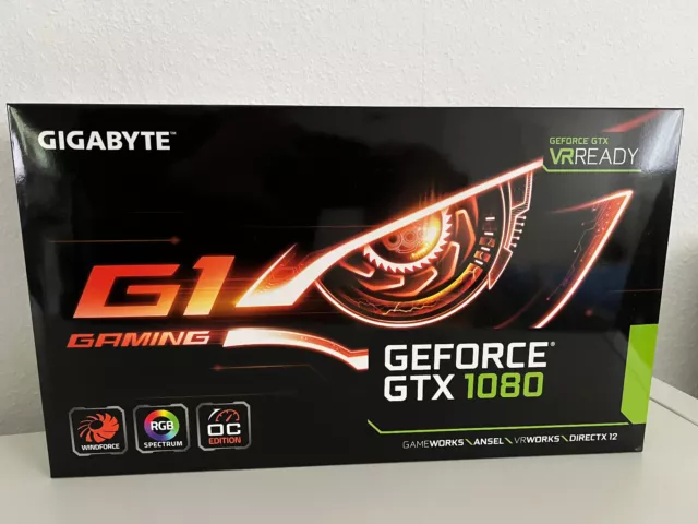 GIGABYTE GeForce® GTX 1080 G1 Gaming 8G (GV-N1080G1 GAMING-8GD) | Gebraucht