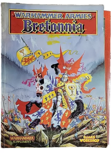 Warhammer Armies Bretonnia 1996 Games Workshop Fantasy Battle Supplement